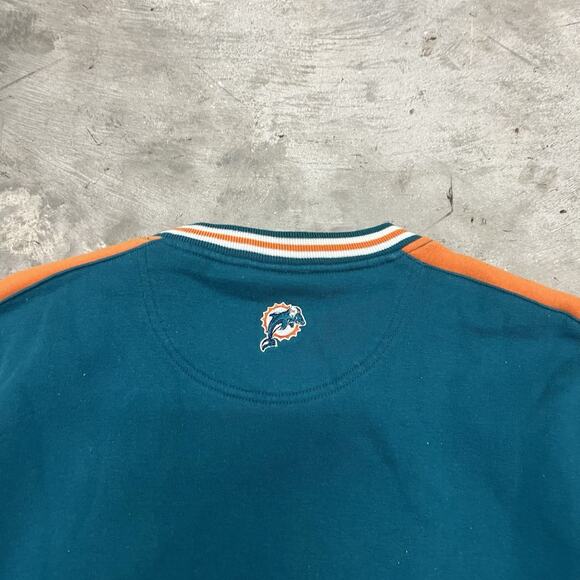 Miami Dolphins NFL On Friend Throwback Sweater Size Medium NFL Tag - Picture 5 of 7